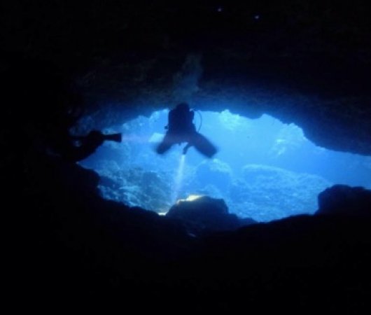 aquarev-plongeesousmarine-sejour-sicile-ileustica-centredeplongee-orcadivingcenter-grotte