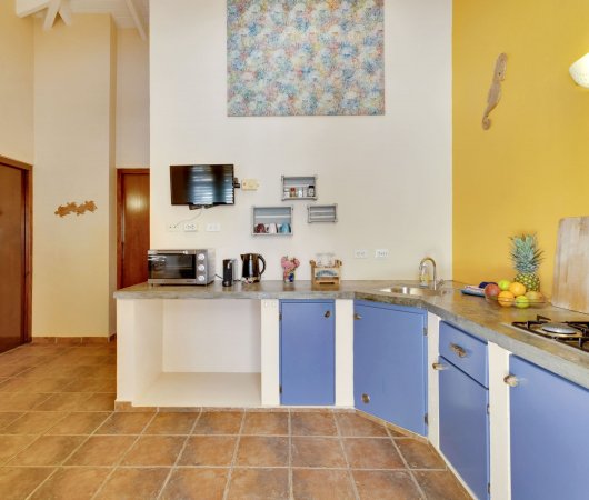 aquarev-plongee-sous-marine-sejour-bonaire-hotel-djambo-appartement-deux-chambres-cuisine11